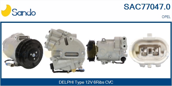 Compressore, climatizzatore SANDO SAC77047.0