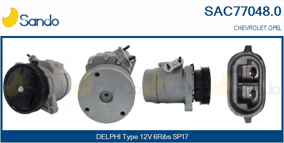 Compressore, climatizzatore SANDO SAC77048.0