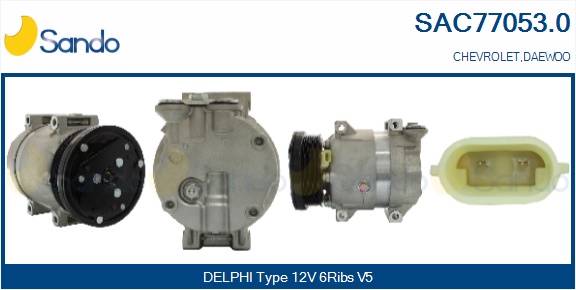 Compressore, climatizzatore SANDO SAC77053.0