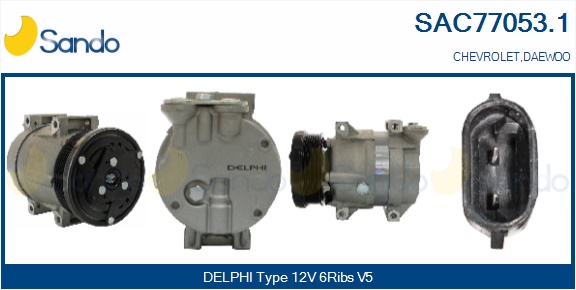 Compressore, climatizzatore SANDO SAC77053.1