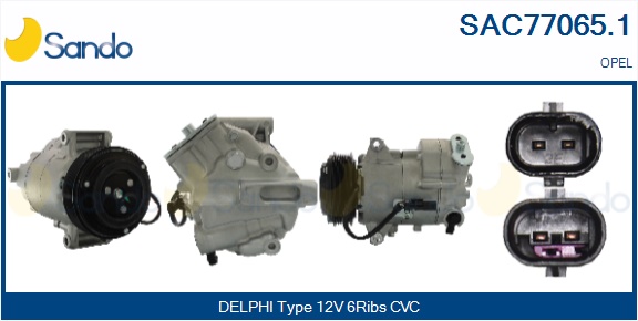 Compressore, climatizzatore SANDO SAC77065.1