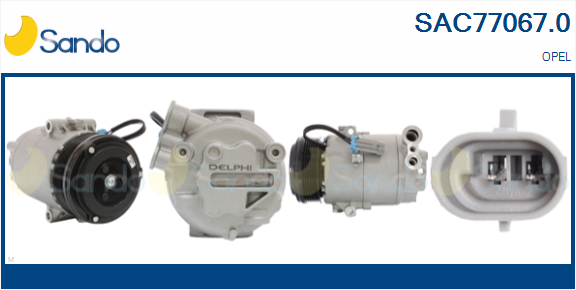Compressore, climatizzatore SANDO SAC77067.0