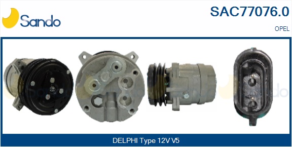 Compressore, climatizzatore SANDO SAC77076.0