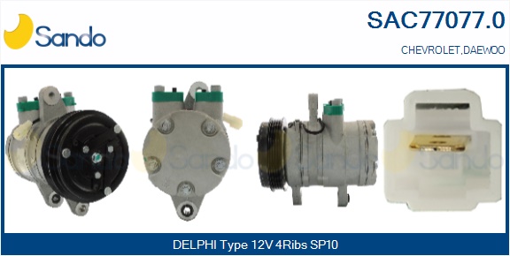 Compressore, climatizzatore SANDO SAC77077.0