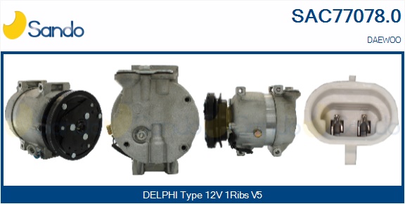 Compressore, climatizzatore SANDO SAC77078.0