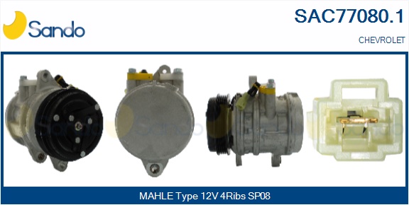 Compressore, climatizzatore SANDO SAC77080.1