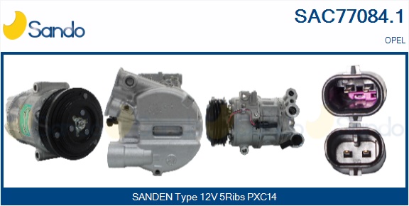 Compressore, climatizzatore SANDO SAC77084.1