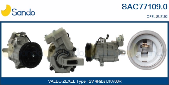 Compressore, climatizzatore SANDO SAC77109.0