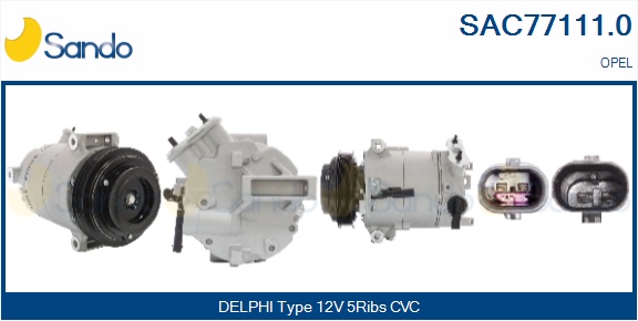 Compressore, climatizzatore SANDO SAC77111.0
