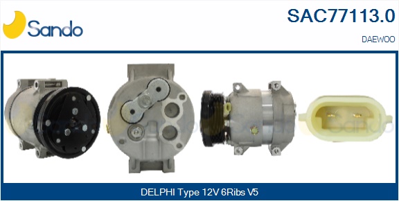 Compressore, climatizzatore SANDO SAC77113.0