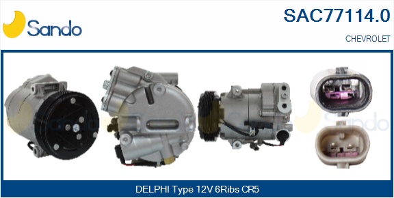 Compressore, climatizzatore SANDO SAC77114.0
