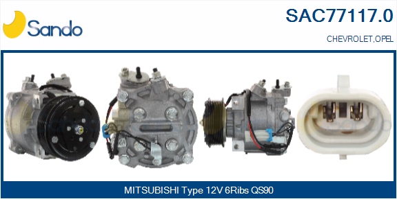 Compressore, climatizzatore SANDO SAC77117.0