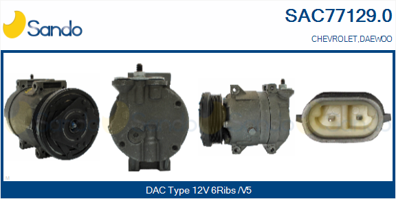 Compressore, climatizzatore SANDO SAC77129.0