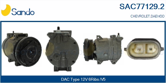 Compressore, climatizzatore SANDO SAC77129.2