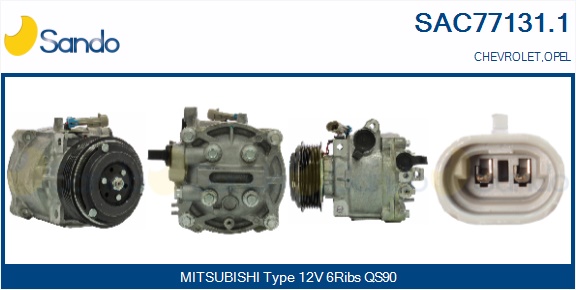 Compressore, climatizzatore SANDO SAC77131.1