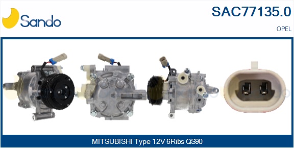 Compressore, climatizzatore SANDO SAC77135.0