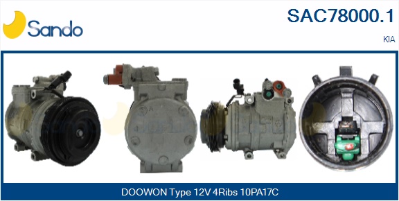 Compressore, climatizzatore SANDO SAC78000.1
