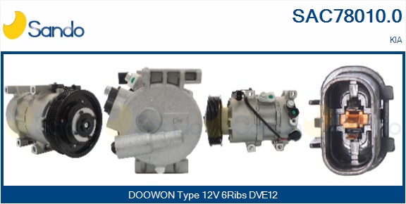 Compressore, climatizzatore SANDO SAC78010.0