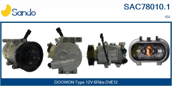 Compressore, climatizzatore SANDO SAC78010.1
