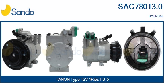 Compressore, climatizzatore SANDO SAC78013.0