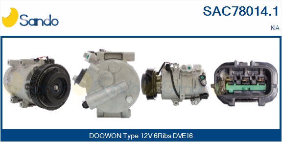 Compressore, climatizzatore SANDO SAC78014.1
