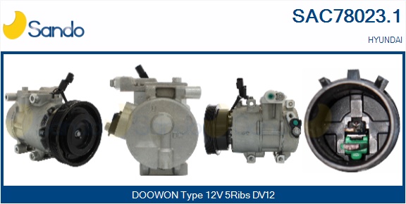 Compressore, climatizzatore SANDO SAC78023.1