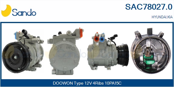 Compressore, climatizzatore SANDO SAC78027.0