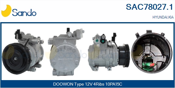 Compressore, climatizzatore SANDO SAC78027.1