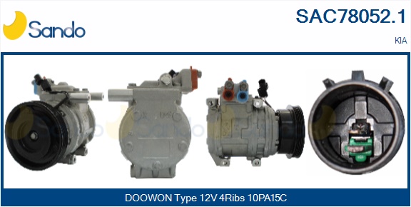 Compressore, climatizzatore SANDO SAC78052.1