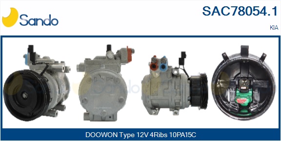 Compressore, climatizzatore SANDO SAC78054.1