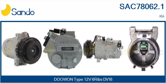 Compressore, climatizzatore SANDO SAC78062.1
