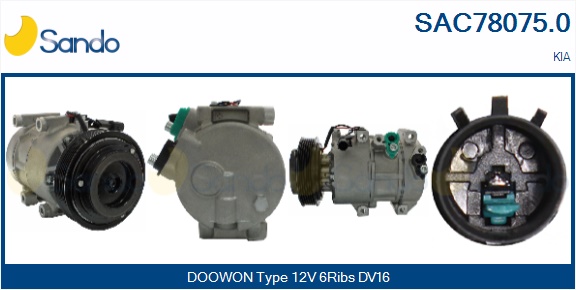Compressore, climatizzatore SANDO SAC78075.0