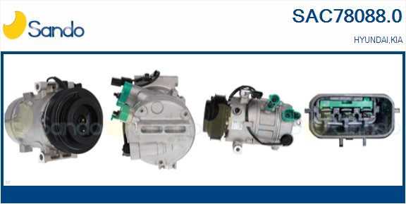 Compressore, climatizzatore SANDO SAC78088.0