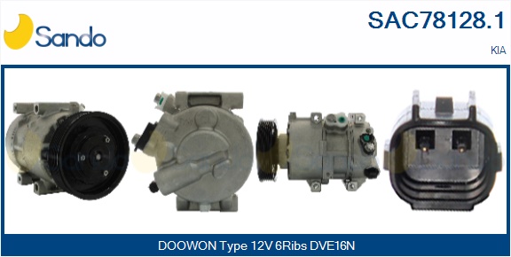 Compressore, climatizzatore SANDO SAC78128.1