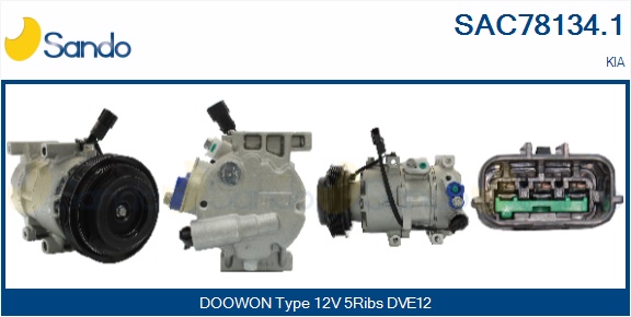 Compressore, climatizzatore SANDO SAC78134.1