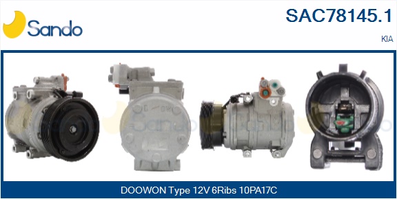 Compressore, climatizzatore SANDO SAC78145.1