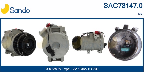Compressore, climatizzatore SANDO SAC78147.0