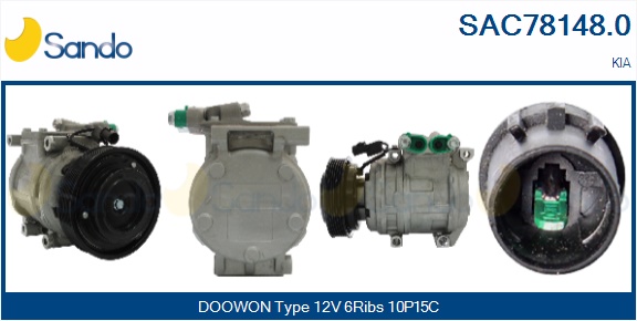 Compressore, climatizzatore SANDO SAC78148.0