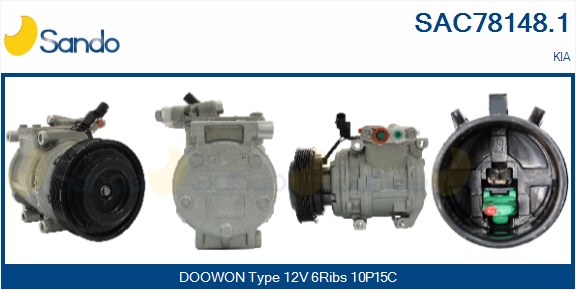Compressore, climatizzatore SANDO SAC78148.1