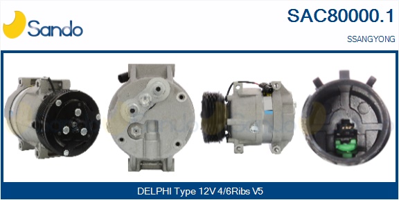 Compressore, climatizzatore SANDO SAC80000.1