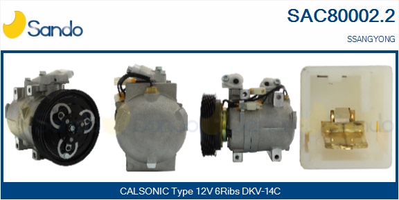 Compressore, climatizzatore SANDO SAC80002.2