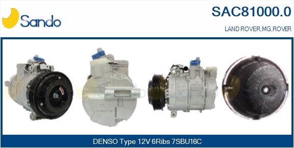 Compressore, climatizzatore SANDO SAC81000.0