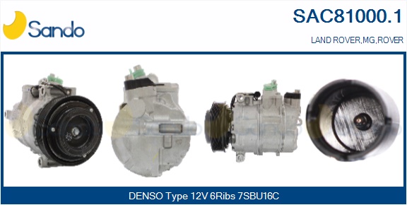 Compressore, climatizzatore SANDO SAC81000.1