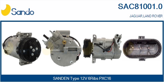 Compressore, climatizzatore SANDO SAC81001.0