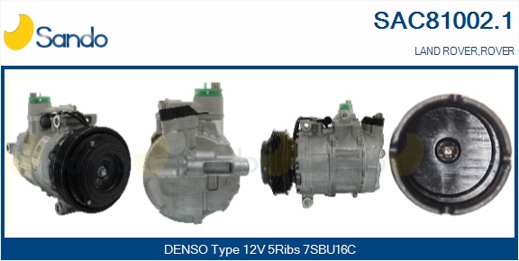 Compressore, climatizzatore SANDO SAC81002.1