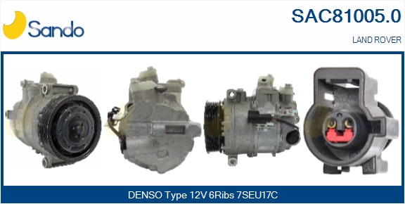 Compressore, climatizzatore SANDO SAC81005.0