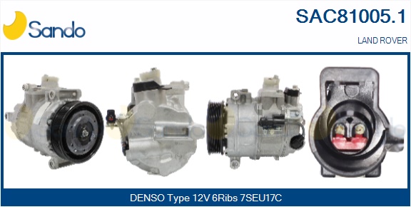 Compressore, climatizzatore SANDO SAC81005.1