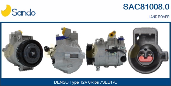 Compressore, climatizzatore SANDO SAC81008.0