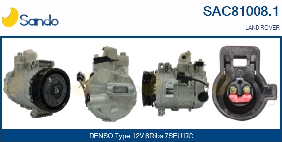 Compressore, climatizzatore SANDO SAC81008.1