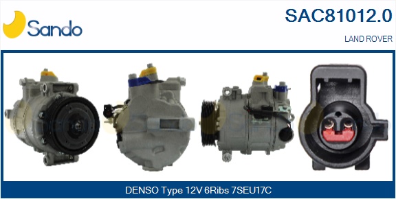Compressore, climatizzatore SANDO SAC81012.0